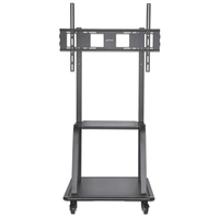 Manhattan TV & Monitor Mount, Trolley Stand, 1 screen, Screen Sizes: 37-100