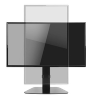 Manhattan TV & Monitor Mount (Gas Spring), Desk, Tilt/Swivel/Rotation/Height, 1 screen, Screen Sizes: 10-27