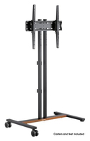 Manhattan TV & Monitor Mount, Trolley Stand (Compact), 1 screen, Screen Sizes: 34-55