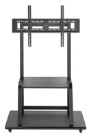 Manhattan TV & Monitor Mount, Trolley Stand, 1 screen, Screen Sizes: 37-100