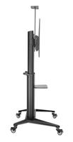 Manhattan TV & Monitor Mount, Trolley Stand, 1 screen, Screen Sizes: 70-120