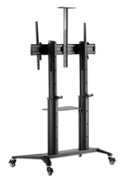 Manhattan TV & Monitor Mount, Trolley Stand, 1 screen, Screen Sizes: 70-120