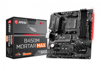 MSI B450M Mortar Max AMD B450 Socket AM4 micro ATX