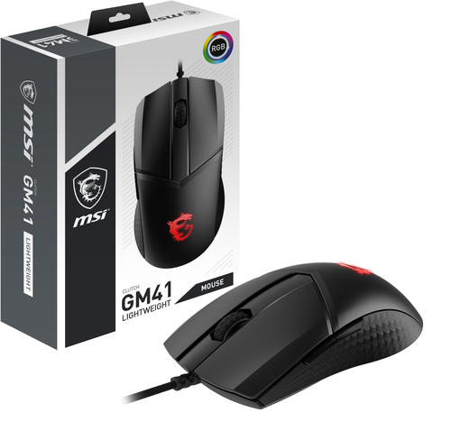 MSI CLUTCH GM41 LIGHTWEIGHT RGB FPS Gaming Mouse 