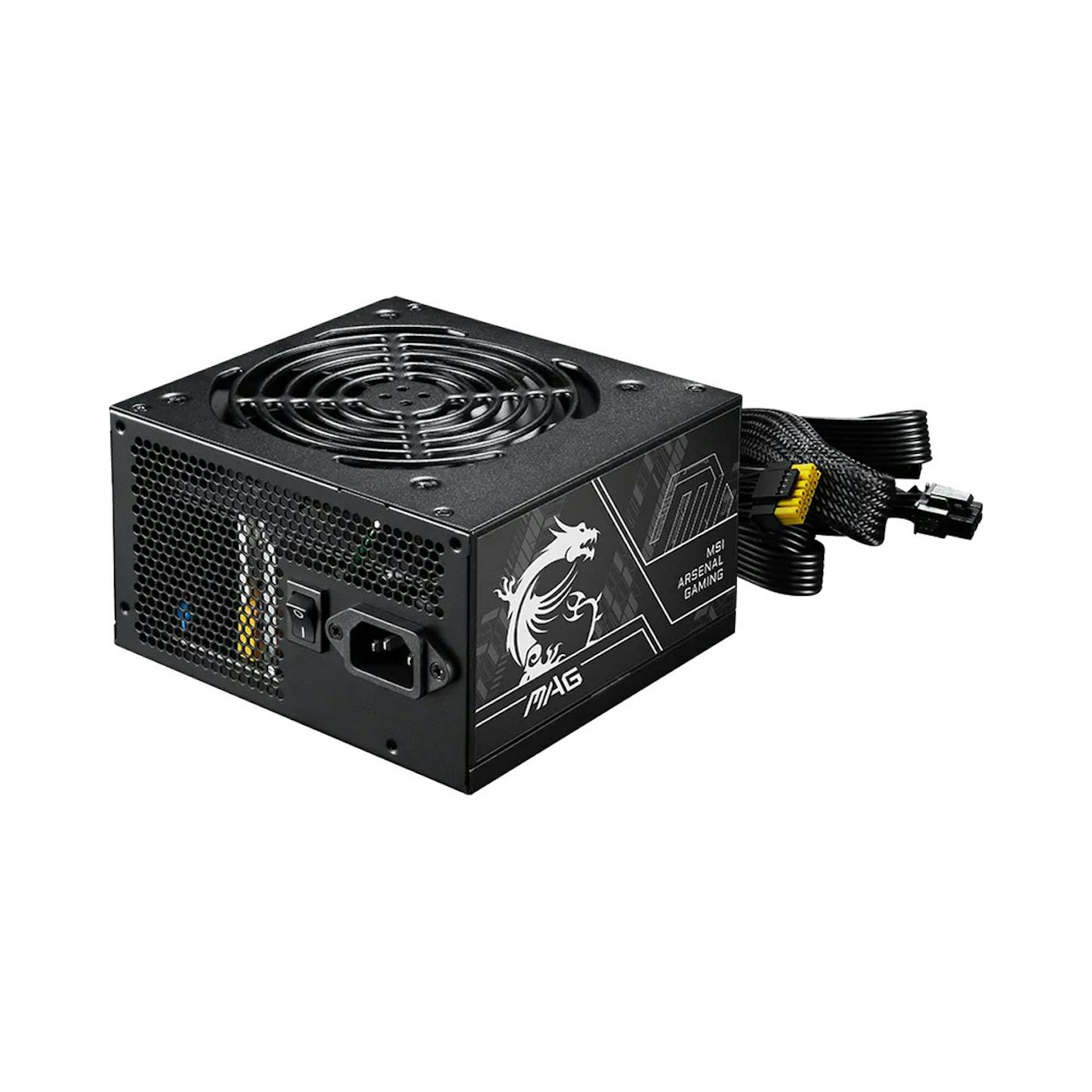 MSI MAG A650BN PCIE5 II 650W ATX 3.1 PCIe 5.1 80 Plus Bronze Power Supply