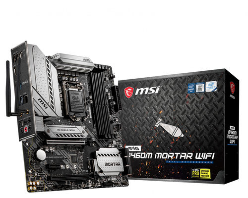 MSI MAG B460M MORTAR WIFI motherboard Intel B460 LGA 1200 micro ATX