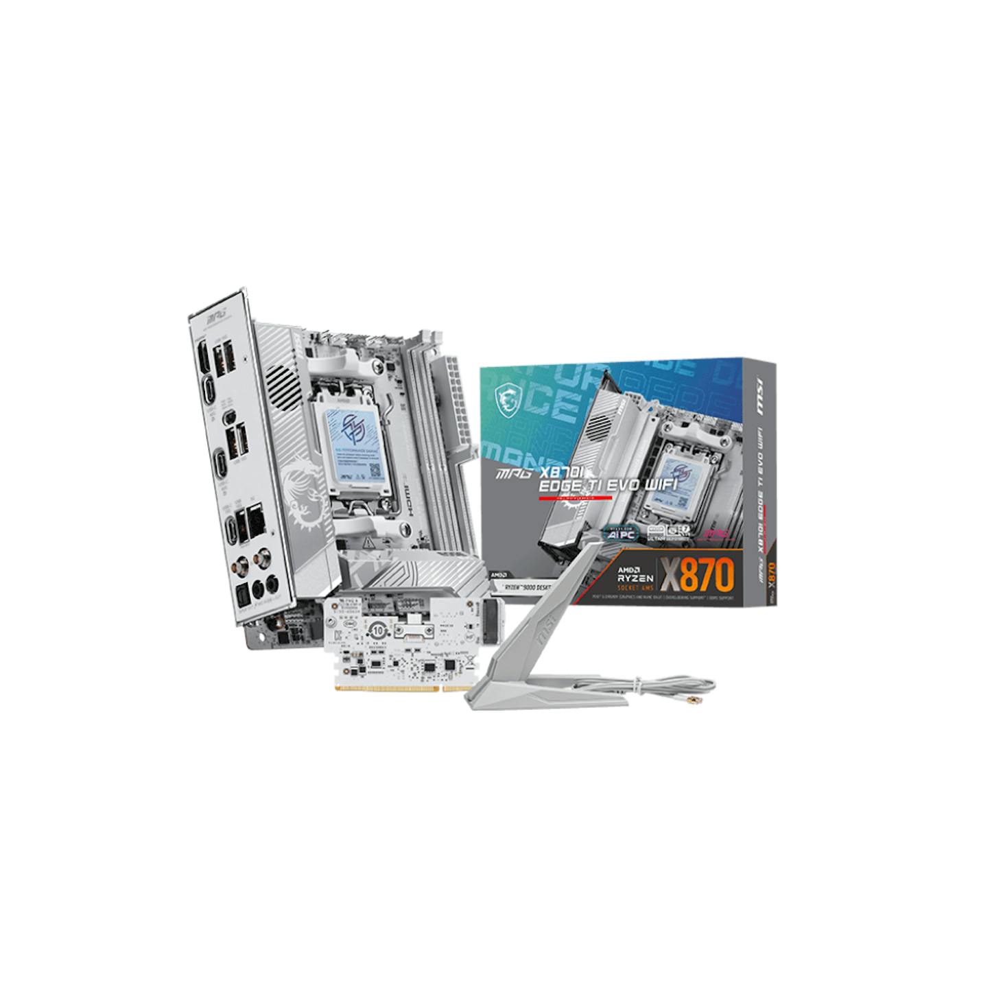 MSI MPG X870I Edge TI EVO WIFI (Socket AM5) DDR5 ITX Motherboard