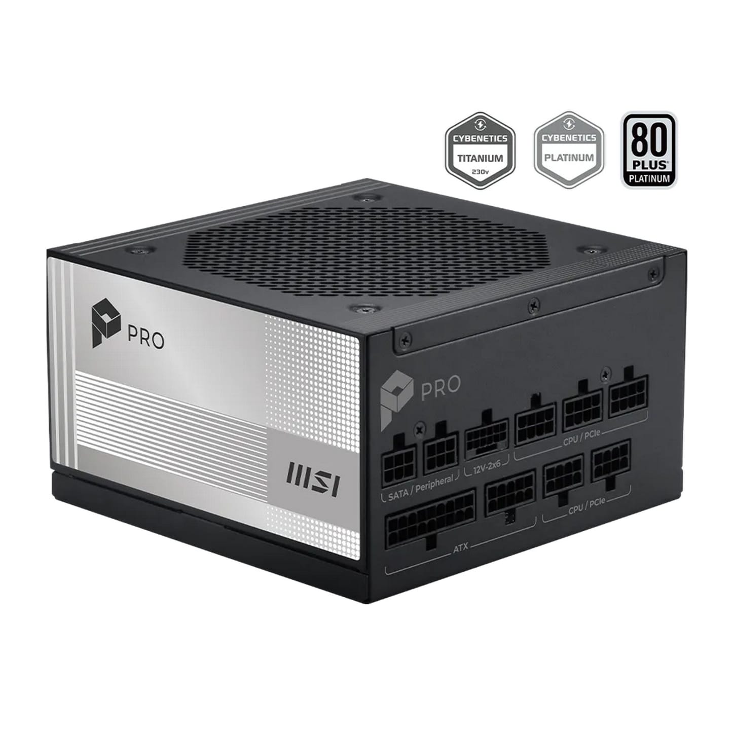 MSI PRO A850PL 850W ATX 3.1 PCIe 5.1 80 Plus Platinum Modular Power Supply