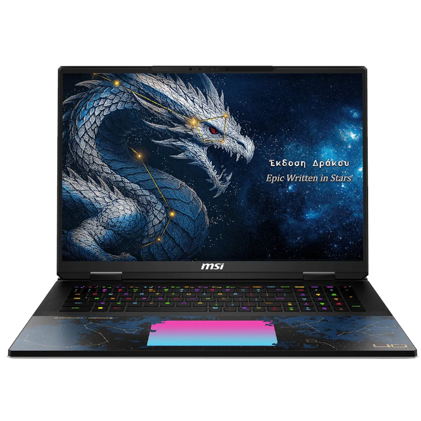 MSI Titan 18 HX Dragon Edition Draco Epic NVIDIA RTX 5090 96GB 18 UHD+ MiniLED 240Hz Intel Core Ultra 9 290HX Plus Gaming Laptop