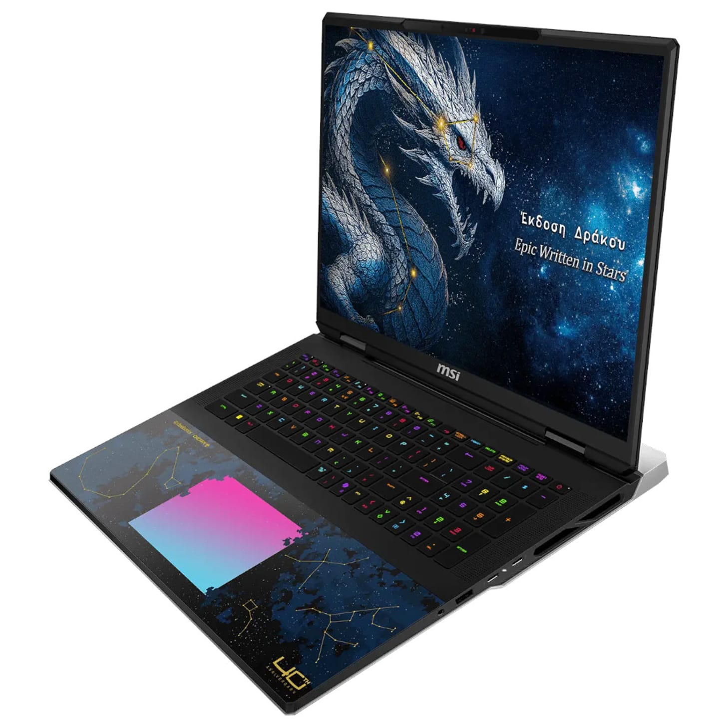 MSI Titan 18 HX Dragon Edition Draco Epic NVIDIA RTX 5090 96GB 18 UHD+ MiniLED 240Hz Intel Core Ultra 9 290HX Plus Gaming Laptop