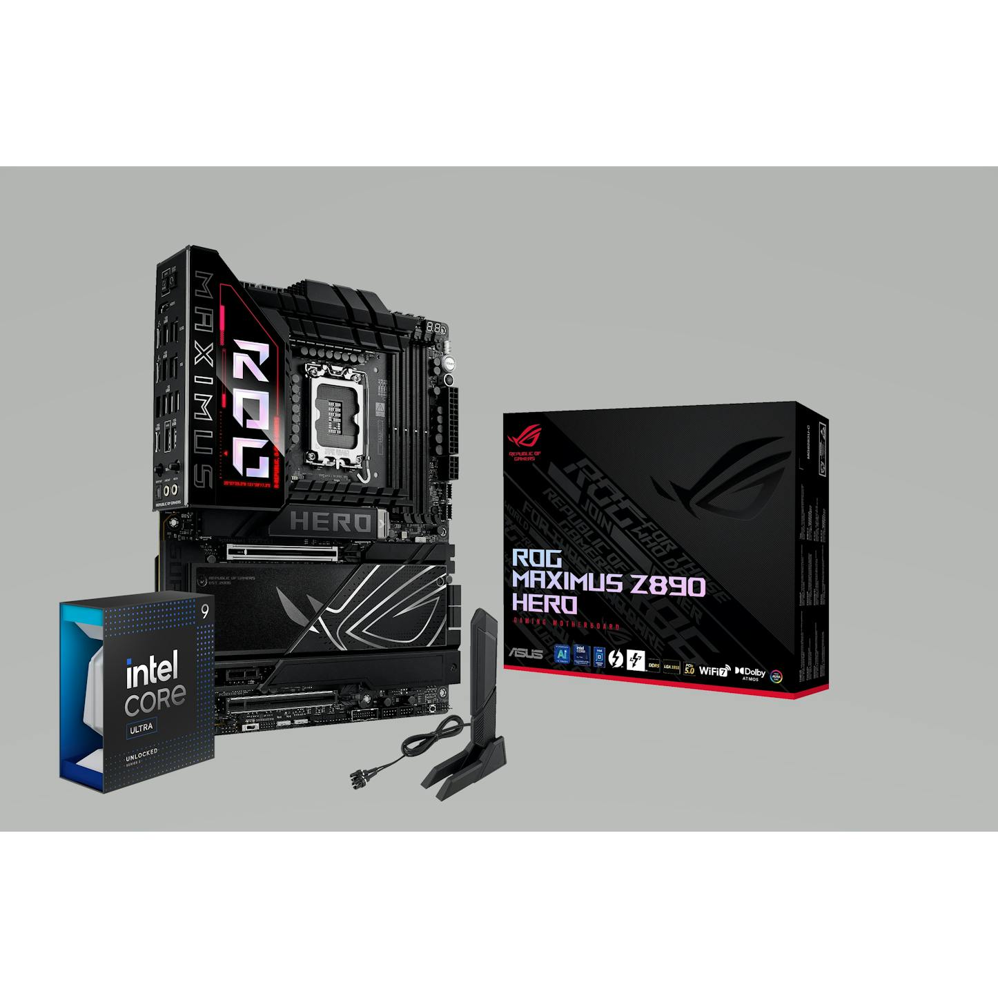 OcUK Gaming Bundle - Asus ROG Maximus Z890 Hero + Intel Core Ultra 9 285K
