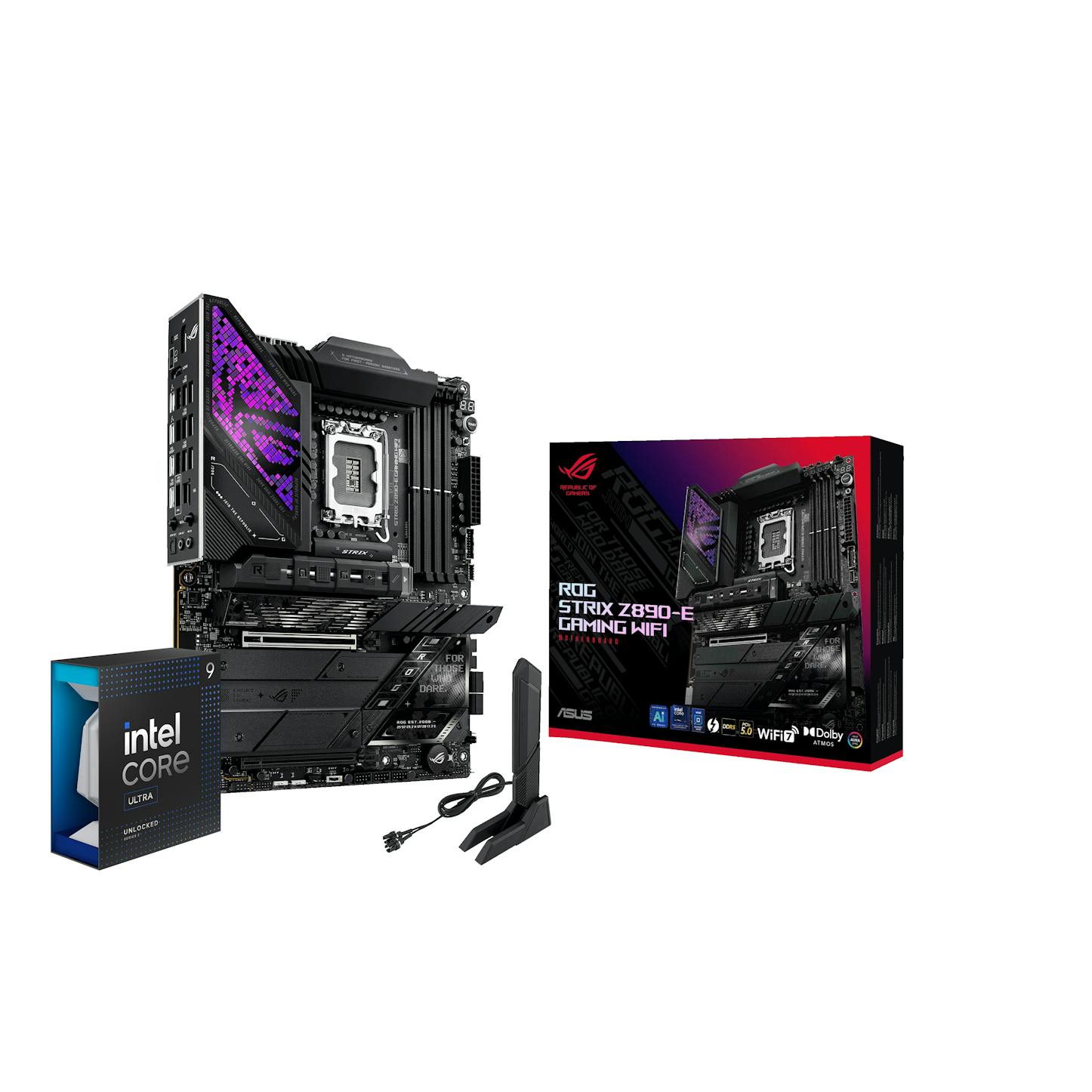 OcUK Gaming Bundle - Asus ROG Strix Z890-E Gaming WIFI + Intel Core Ultra 9