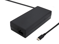 Origin Storage 100W USB-C AC Adapter with 8 output voltages for all USB-C devices up to 100W - UK Connections