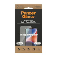 PanzerGlass ® Screen Protector Apple iPhone 14 | 13 | 13 Pro | Ultra-Wide Fit w. EasyAligner