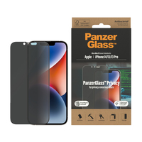 PanzerGlass ® Privacy Screen Protector Apple iPhone 14 | 13 | 13 Pro | Ultra-Wide Fit w. EasyAligner