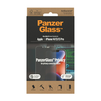 PanzerGlass ® Privacy Screen Protector Apple iPhone 14 | 13 | 13 Pro | Ultra-Wide Fit w. EasyAligner