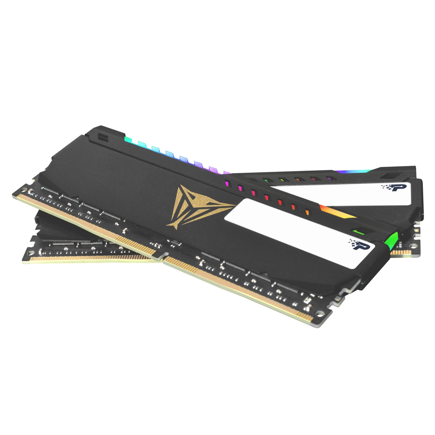 Patriot Viper Steel RGB 16GB (2x8GB) DDR4 C16 3200MHz Dual Channel Kit - Black