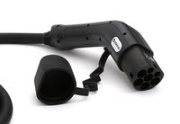 Platinet EV Charging Type2 Cable, Cable 5m, Charging Speed 22kW, Single or Three Phase power supply (32A), Type 2 to Type 2 connectors (current and most popular standard), Suitable for all electric vehicle manufacturers, Black