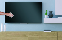 Platinet Wet Wipes LCD And Touch Screens (100 pack), TUV certified, For cleaning of monitors and glass surfaces. Removes Fat, Dust and Fingerprints, Use on a cool surface. Tissue 20x13cm