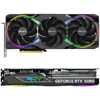 PNY GeForce RTX 5080 ARGB OC Triple Fan 16GB GDDR7 PCI-Express Graphics Card