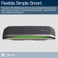 Poly Sync 40 Microsoft Teams Certified Speakerphone