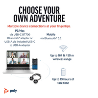 POLY Voyager Focus 2 USB-C Headset