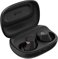 POLY Voyager Free 20 Black Earbuds +Basic Charge Case Customer Special 1