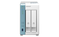 QNAP TS-233 NAS/storage server Mini Tower Ethernet LAN White Cortex-A55