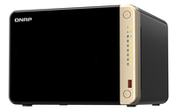 QNAP TS-664 NAS Tower Intel® Celeron® N5095 8 GB DDR4 QNAP QTS Black