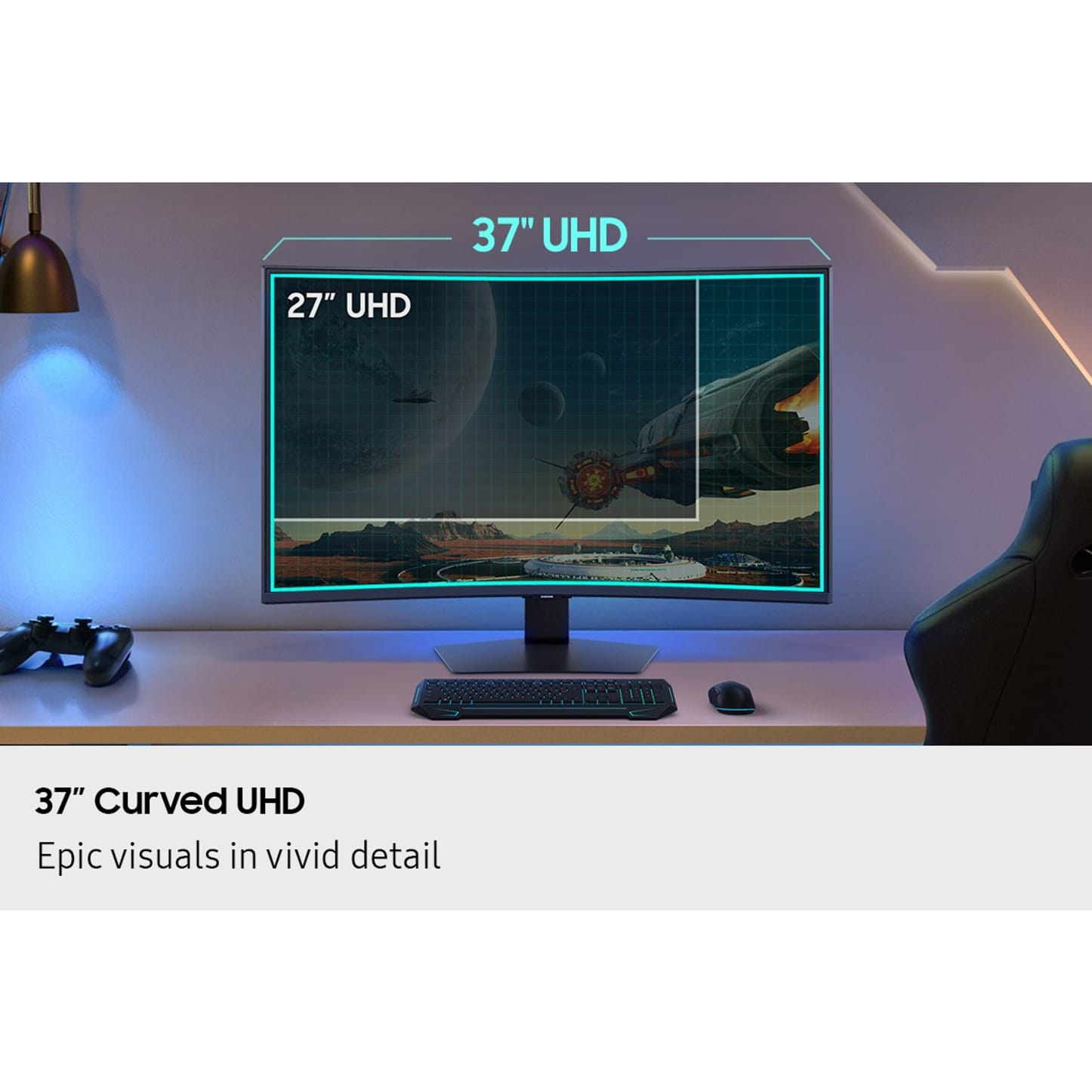 Samsung Odyssey G7 G75F 37