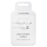 Samsung EP-DG930 USB cable USB 2.0 1.5 m USB A USB C/Micro-USB B White