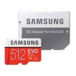 Samsung 512GB EVO Plus Micro SD (SDXC) Card 100MB/s R, 90MB/s W