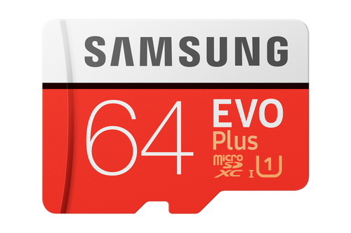 Samsung Evo Plus memory card 64 GB MicroSDXC UHS-I Class 10
