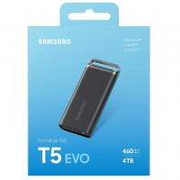 Samsung T5 Evo 4TB Portable USB 3.2 Gen 1 SSD - Black