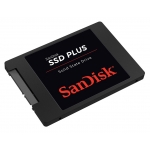 SanDisk Plus 1TB (1000GB) SSD 2.5 Inch 7mm, SATA 3.0 (6Gb/s), 535MB/s R, 450MB/s W