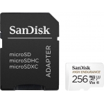 SanDisk 256GB High Endurance Micro SD (SDXC) Card U3, V30, 100MB/s R, 40MB/s W