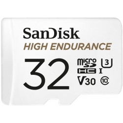 SanDisk 32GB High Endurance Micro SD (SDHC) Card U3, V30, 100MB/s R, 40MB/s W