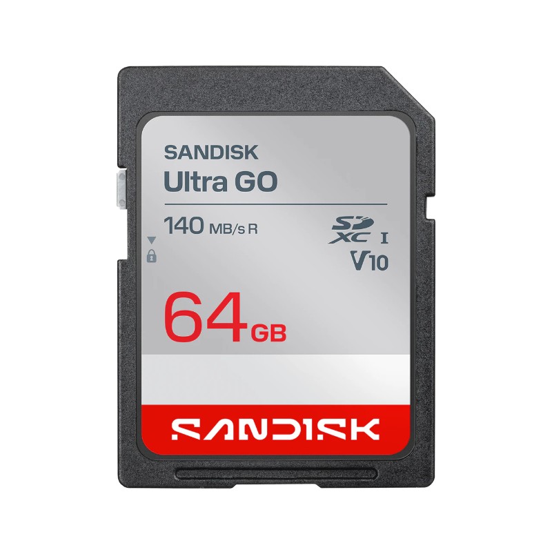 64GB SanDisk Ultra GO SDXC UHS-I Memory Card SDSDUGN-064G-GN6IN