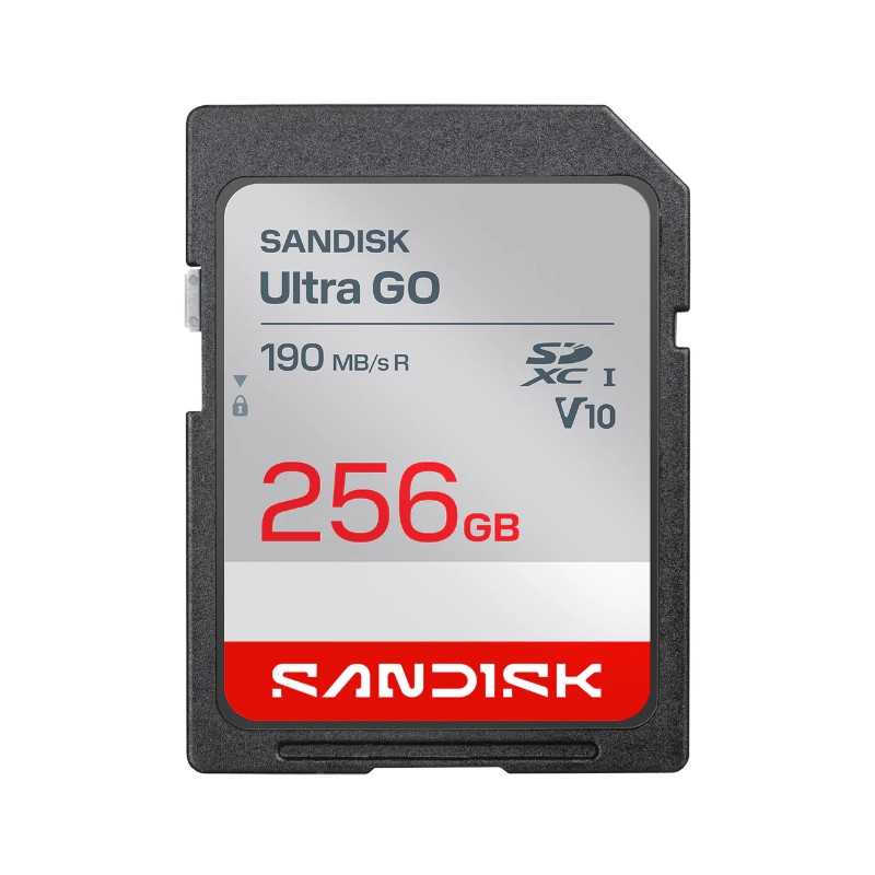 256GB SanDisk Ultra GO SDXC UHS-I Memory Card SDSDUGN-256G-GN6IN