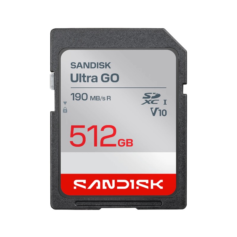 512GB SanDisk Ultra GO SDXC UHS-I Memory Card SDSDUGN-512G-GN6IN