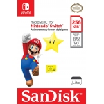 SanDisk 256GB Nintendo Switch Micro SD (SDXC) Card U3, V30, A1, 100MB/s R, 90MB/s W