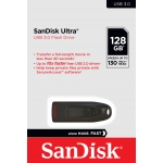 SanDisk 128GB Ultra Flash Drive USB 3.0, 100MB/s