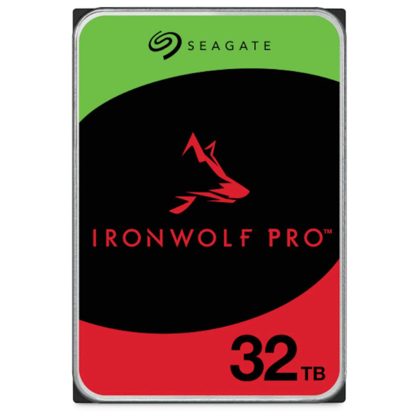 Seagate 32TB IronWolf PRO NAS HDD 7200RPM 512MB Cache Internal Hard Drive