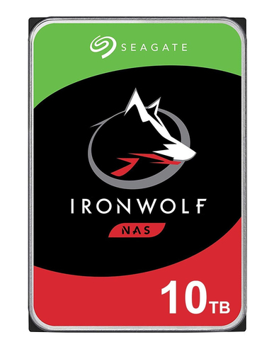 Seagate IronWolf ST10000VN000 internal hard drive 10 TB 7200 RPM 256 MB 3.5
