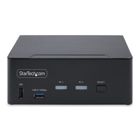 StarTech.com 2-Port Dual-Monitor DP 1.4 KVM switch