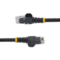 StarTech.com Cat5e Ethernet Patch Cable with Snagless RJ45 Connectors - 10 m, Black