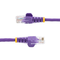 StarTech.com Cat5e Ethernet Patch Cable with Snagless RJ45 Connectors - 10 m, Purple