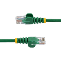 StarTech.com Cat5e Ethernet Patch Cable with Snagless RJ45 Connectors - 5 m, Green