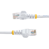 StarTech.com Cat5e Ethernet Patch Cable with Snagless RJ45 Connectors - 7 m, White