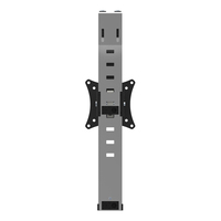 StarTech.com Cubicle Monitor Mount - Cubicle Wall Single Monitor Hanger - Up to 34